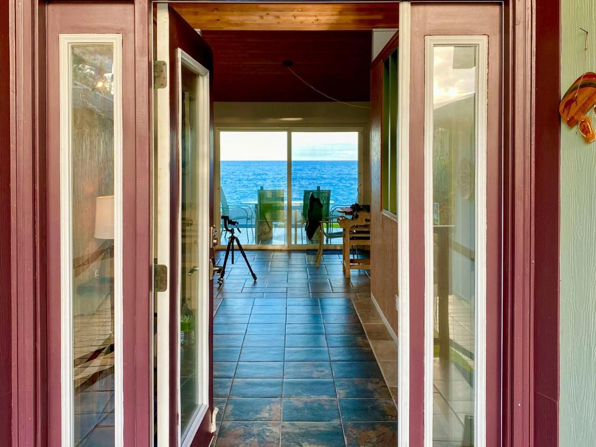 Direct Oceanfront, Big Island Home Keaau Eksteriør billede