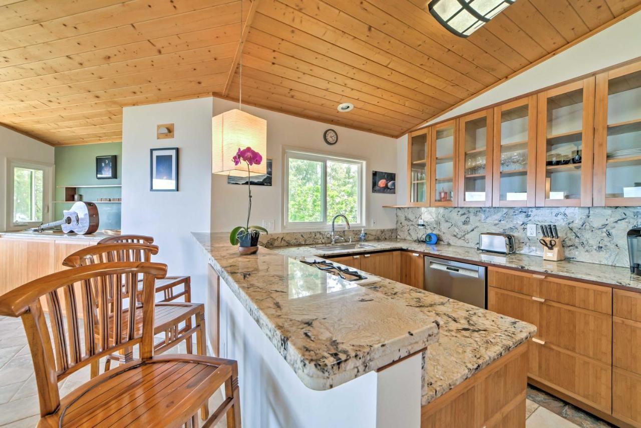 Direct Oceanfront, Big Island Home Keaau Eksteriør billede