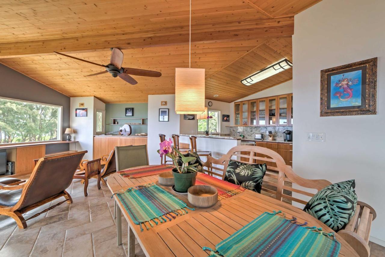 Direct Oceanfront, Big Island Home Keaau Eksteriør billede