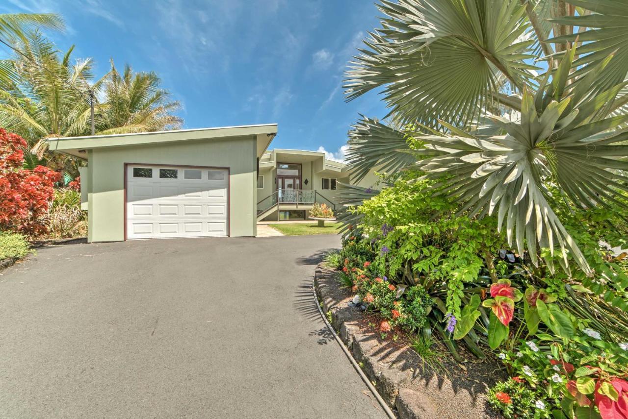 Direct Oceanfront, Big Island Home Keaau Eksteriør billede